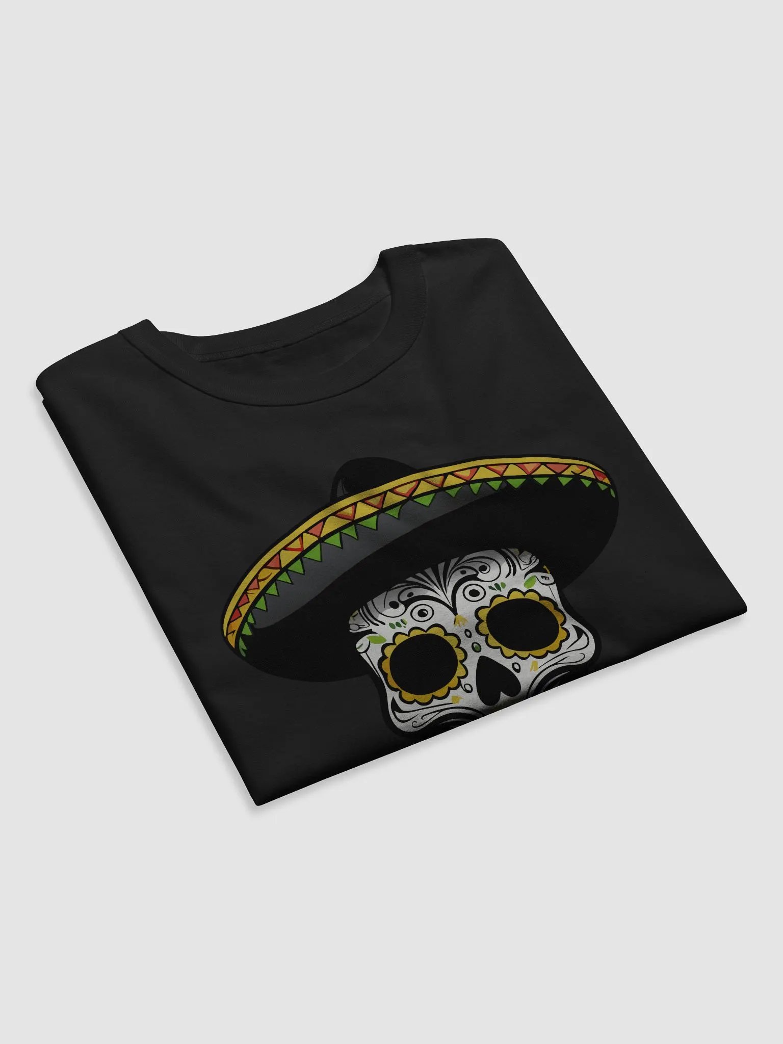 Fiesta Skull Vibe - Sombrero Edition T-Shirt product image (18)