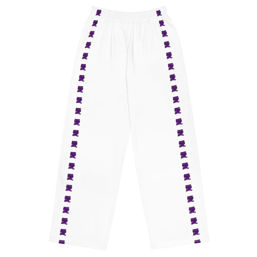 Purple Kanji Wide Pants product image (2)
