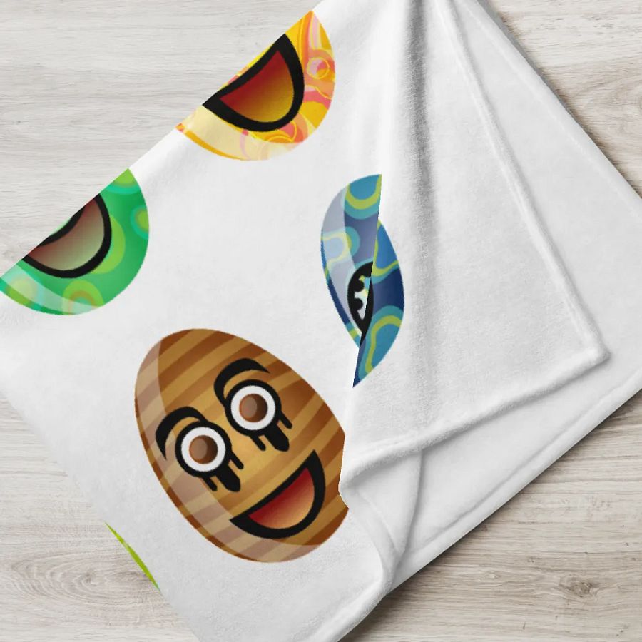 Happy Easter Egg Throw Blanket product image (17)