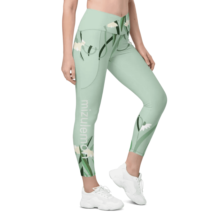 Mizulemon w/ Front Pocket - Green Lily product image (4)