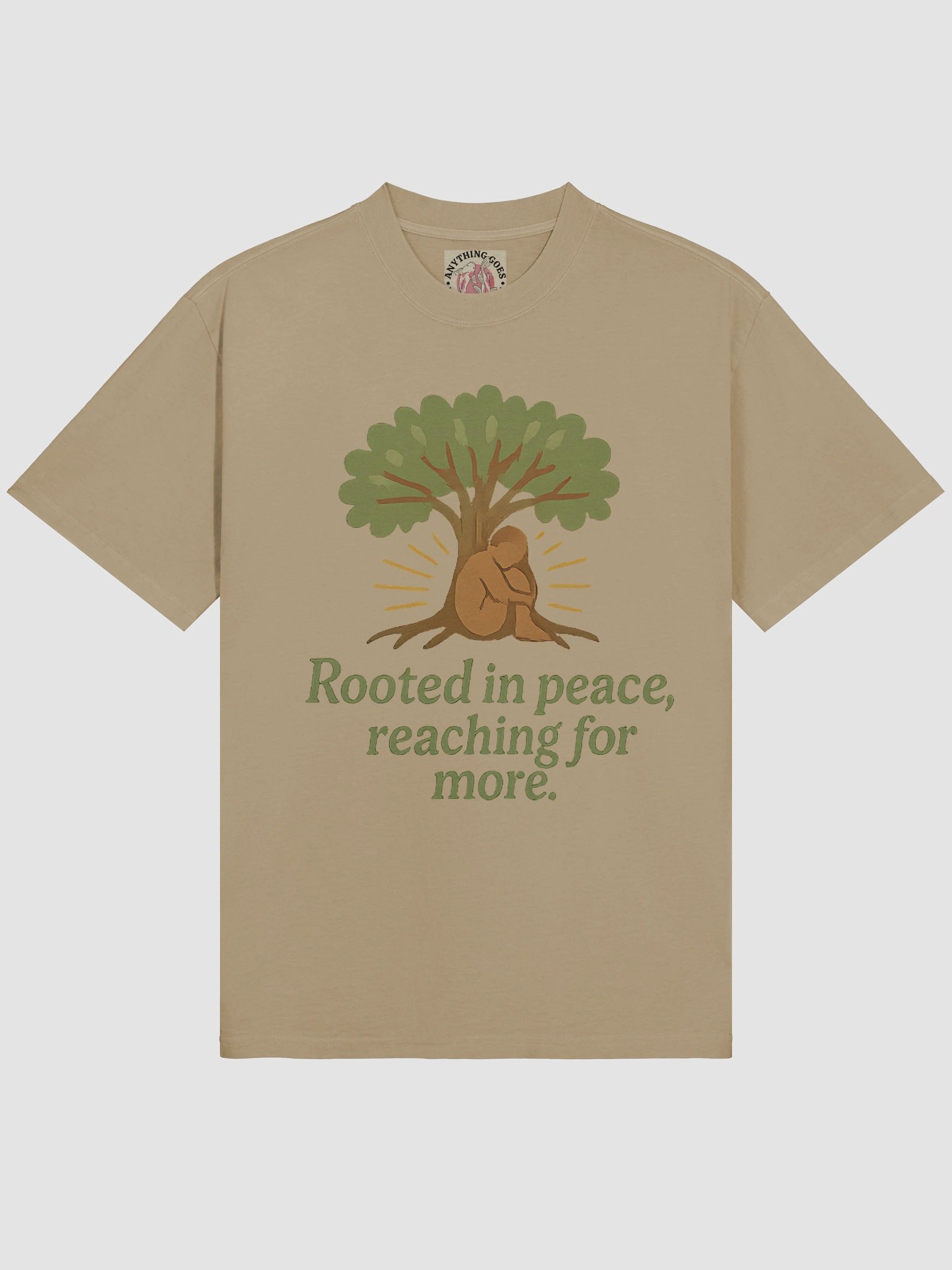 Rooted In Peace Oversized Tee product image (5)