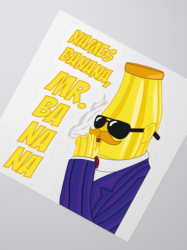 Mr Banana Sticker product image (6)