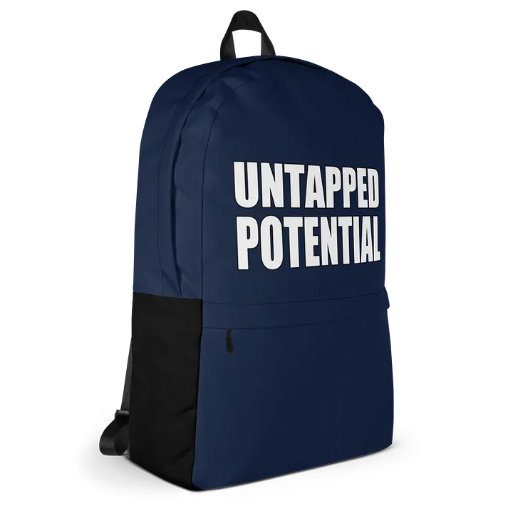 Untapped Potential Navy Blue Backpack product image (2)