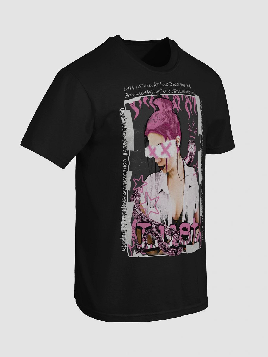 Tempted by Lust Graphic Tee (pink) product image (8)