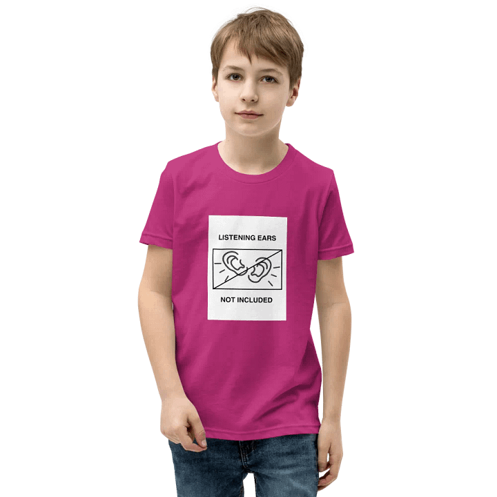 Youth Printed T-Shirt - Listening Ears Not Included product image (6)