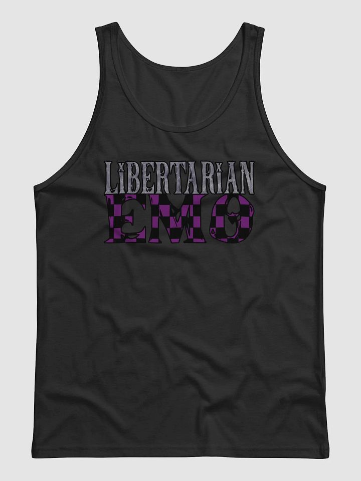 Libertarian Emo - Tank Checkered product image (1)