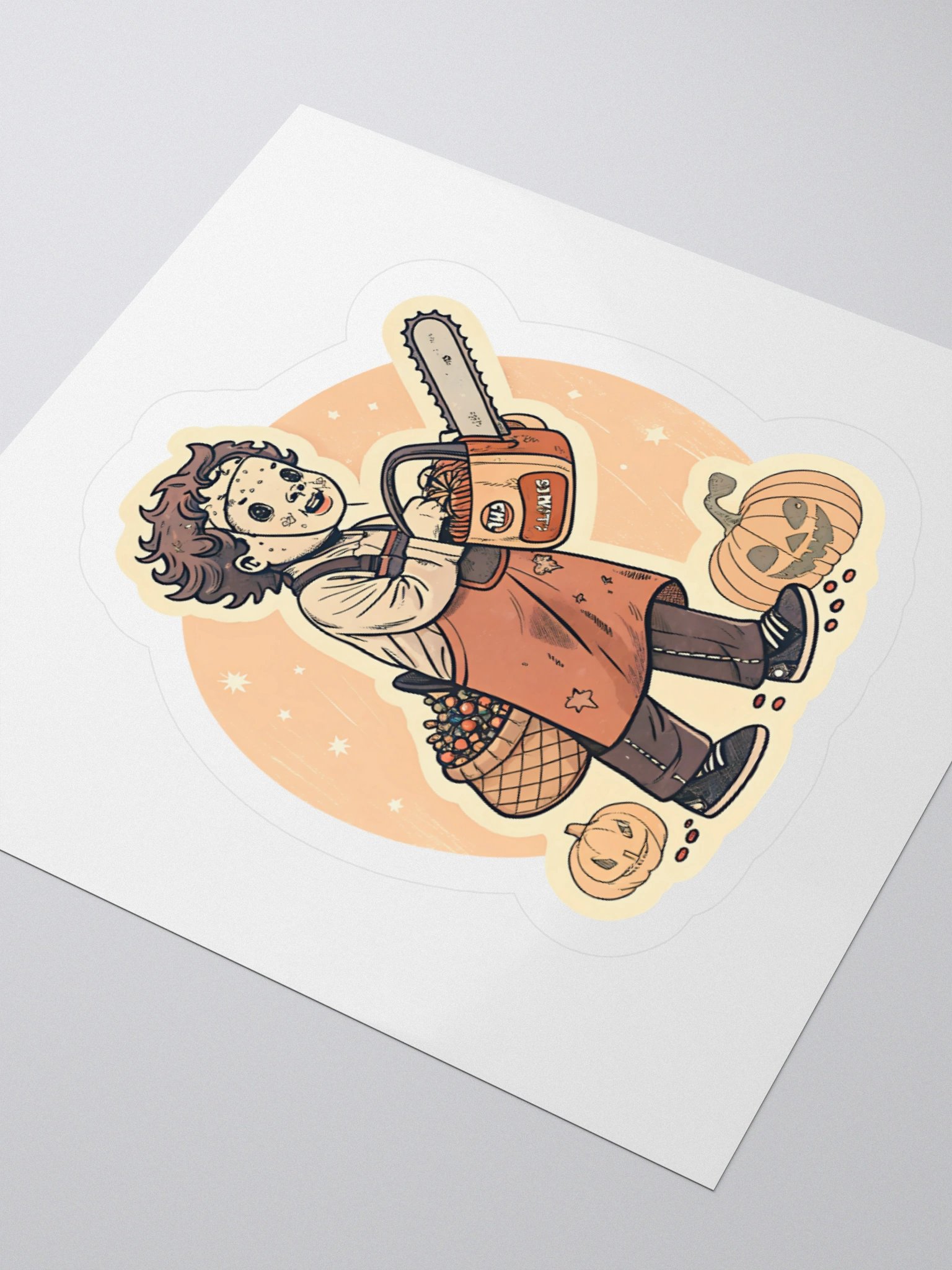 Lil' Chainsaw Masker Kiss Sticker product image (9)