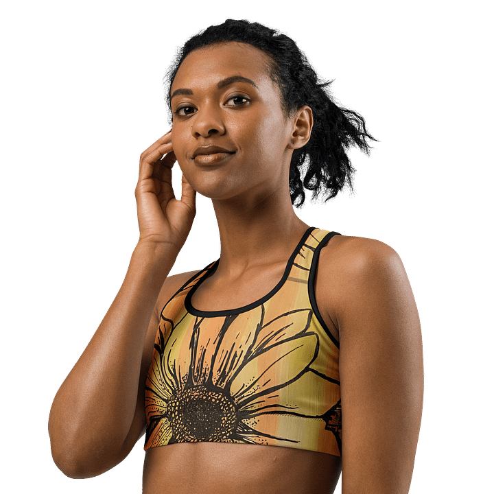 "Sunflower" Sports Bra product image (2)