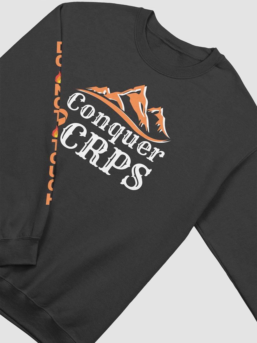 OFFICIAL Conquer CRPS Do Not Touch RIGHT Arm Crewneck Sweatshirt (Unisex) product image (2)