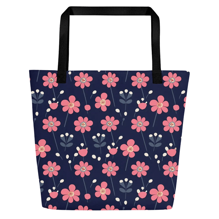 Winter Floral All-Over Print Tote Bag product image (1)
