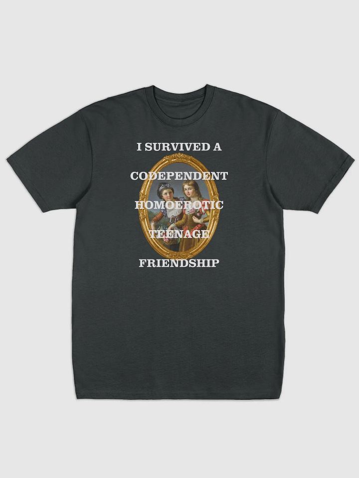 Codependent Homoerotic Teenage Friendship Framed Heavyweight T-Shirt product image (1)