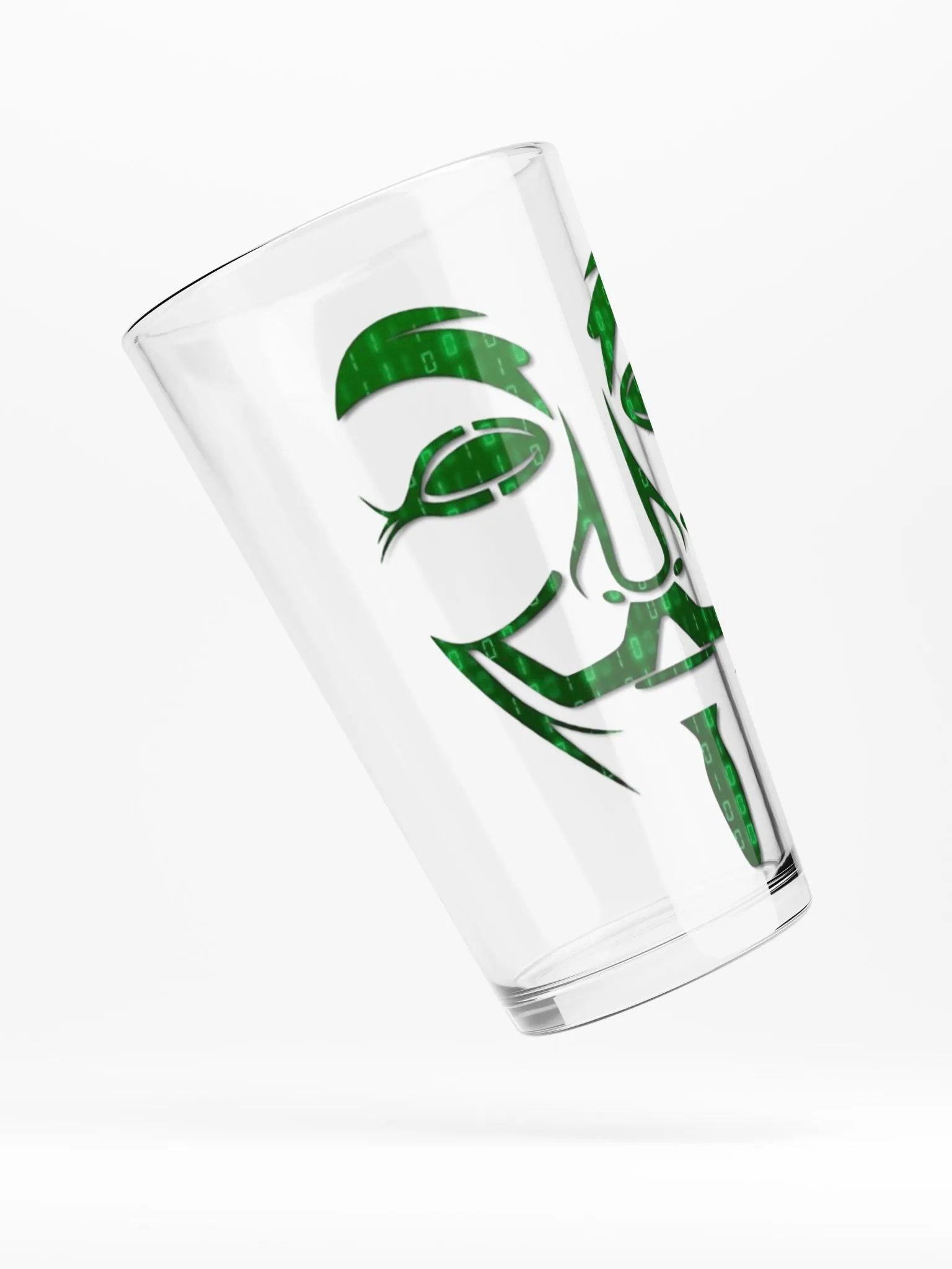 Guy Fawkes Matrix Pint glass product image (4)