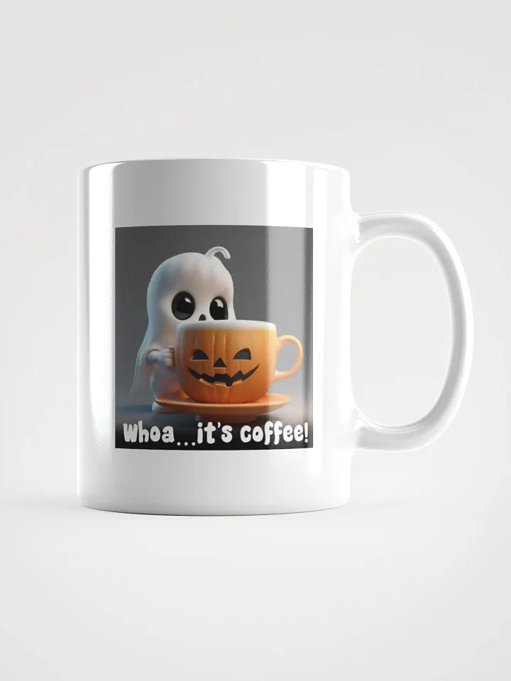 Spooky Coffee Ghost Coffee Mug product image (2)