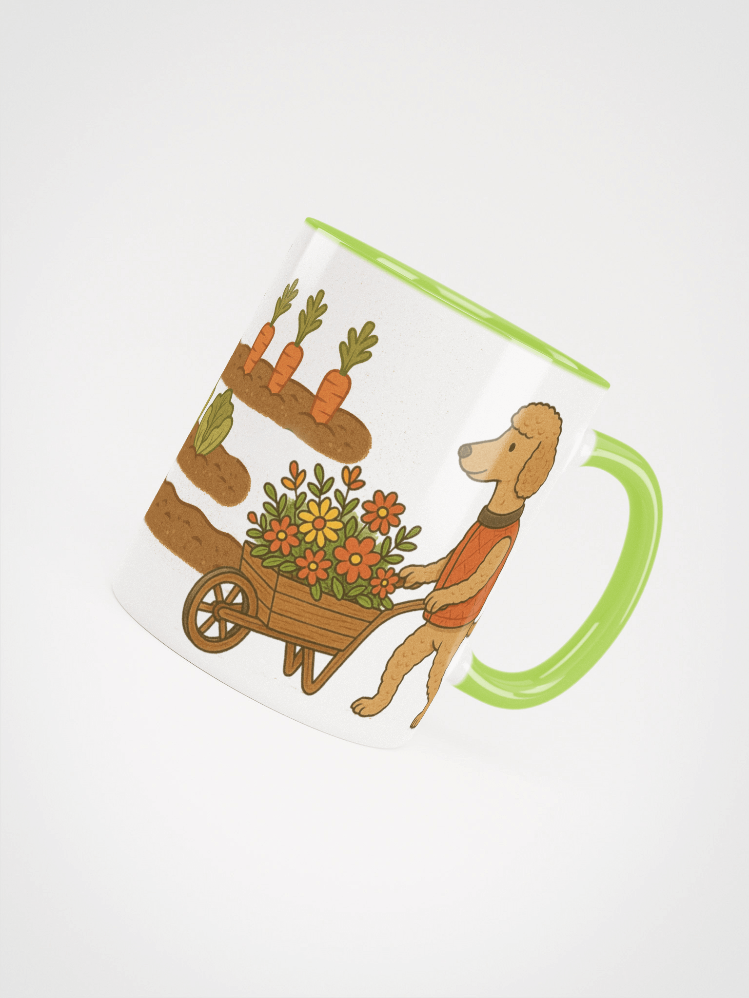 gardening with poodles mug product image (4)