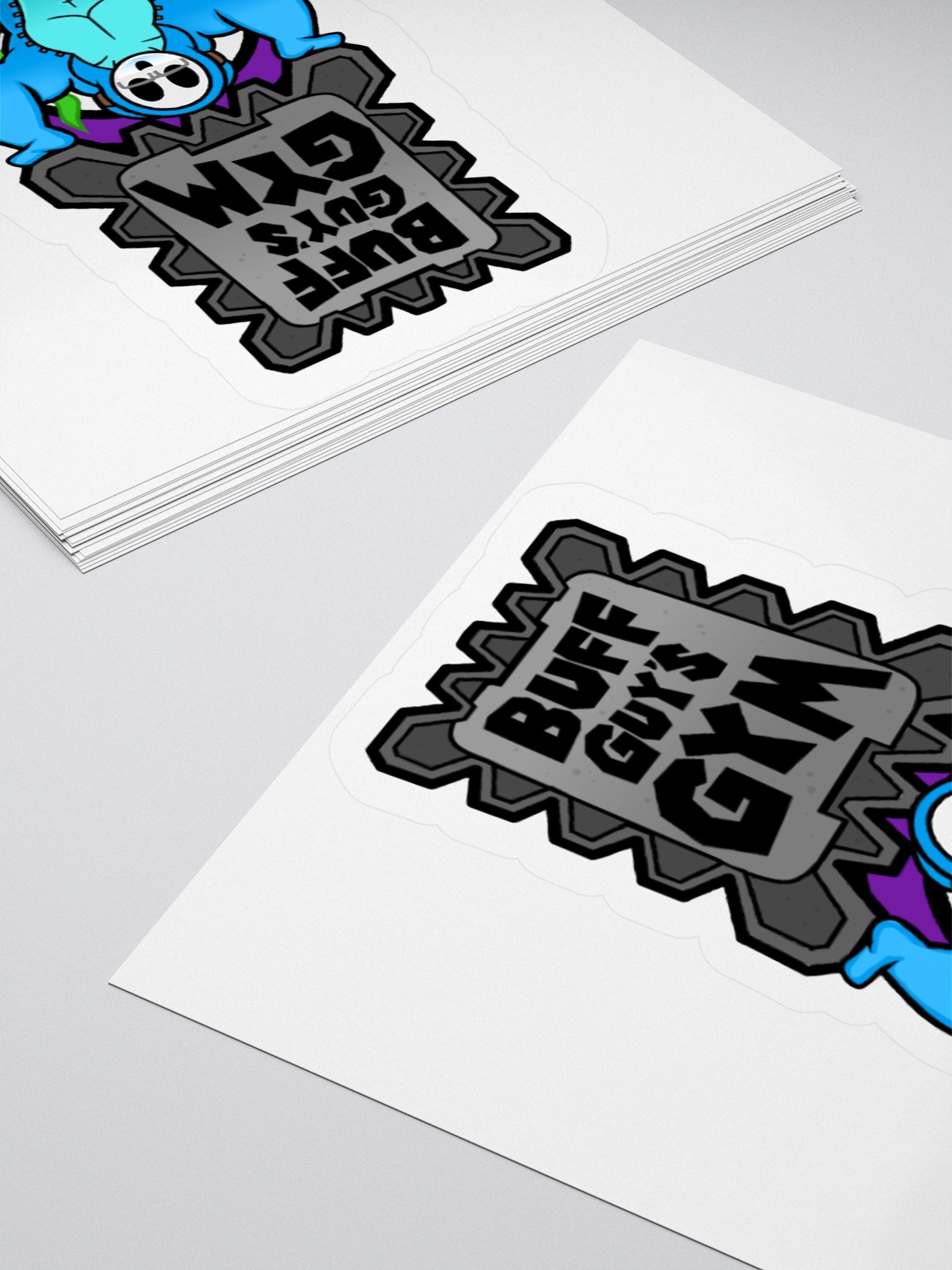 Buff Guy's Gym Sticker product image (10)
