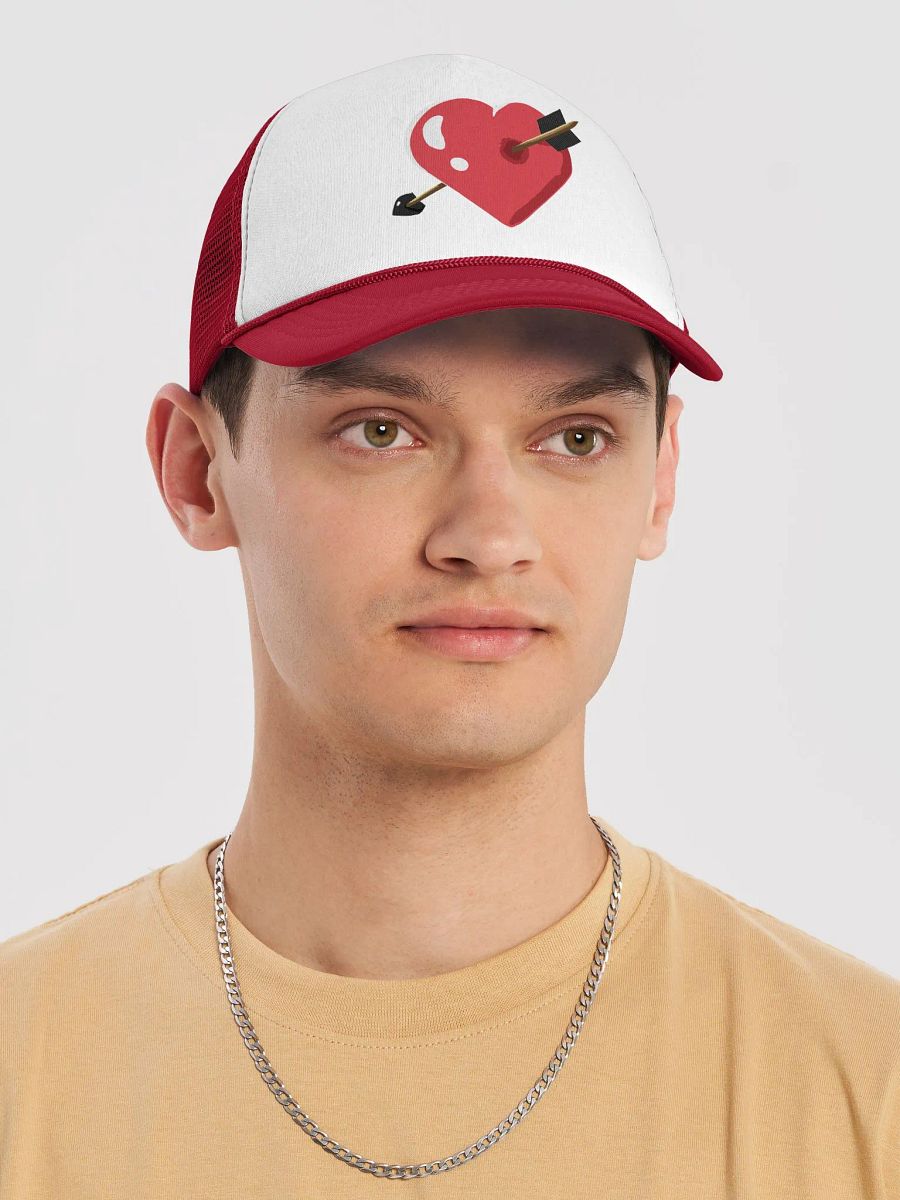 Red Heart with Arrow - Trucker Hat product image (5)
