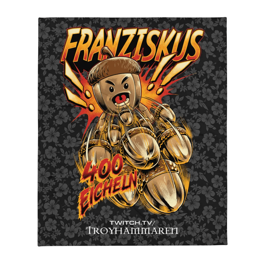 Kuscheldecke: Franziskus / 400 Eicheln product image (2)