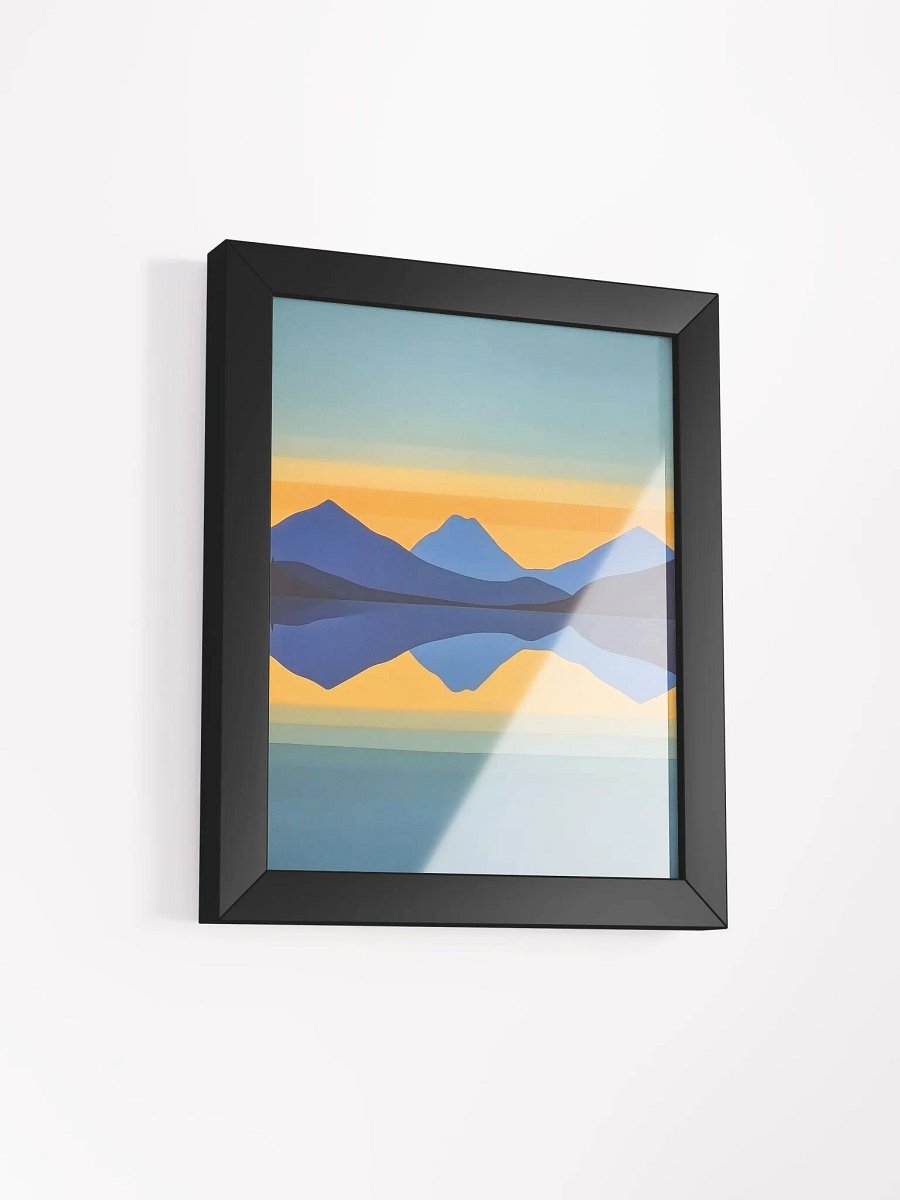 Framed Poster of a Cool Reverb Sunset product image (2)