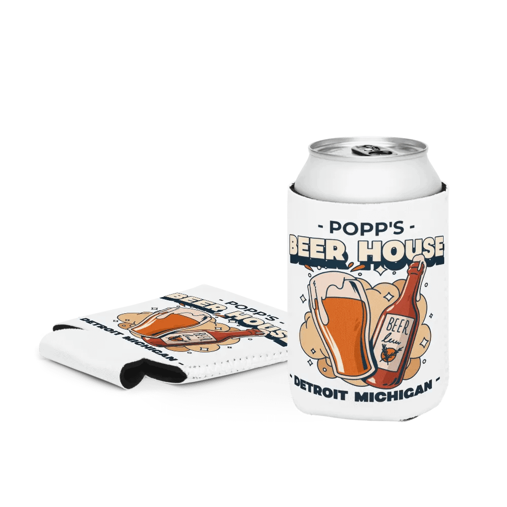 Popp's Beer House - Koozie Sleeve product image (4)