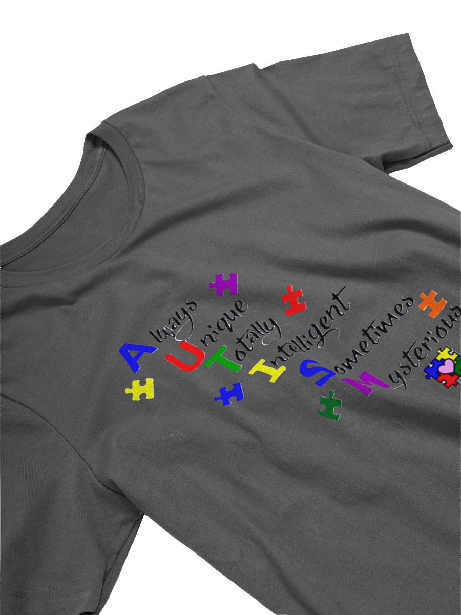 Autism Awareness Bella Canvas Supersoft T-Shirt – Embrace Inclusion product image (3)