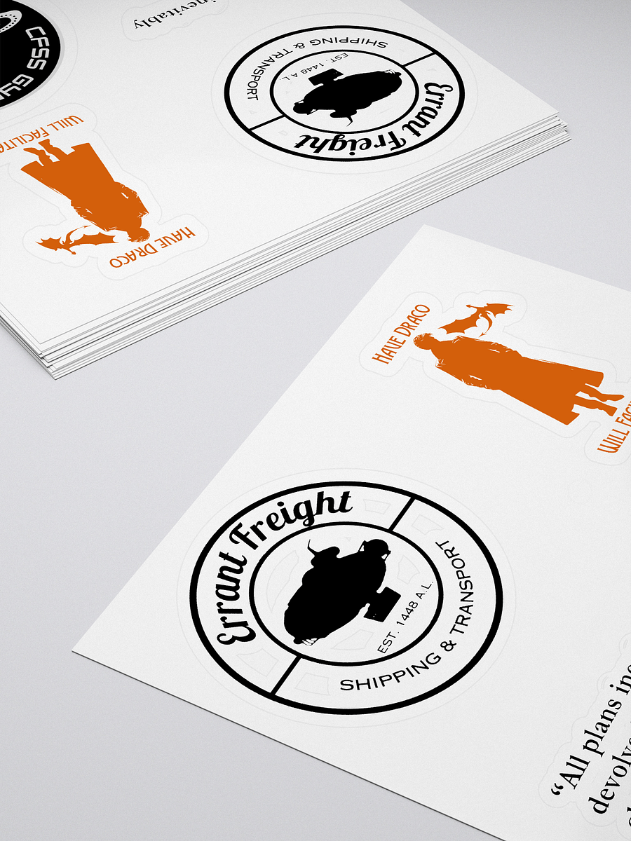 Outrageous Fiction Sticker Set product image (4)