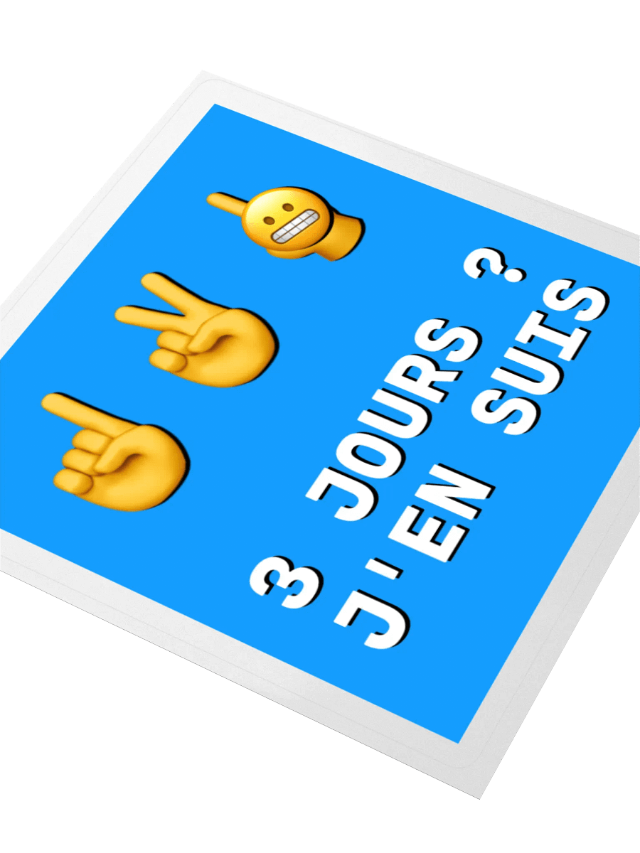 3 jours dans la douleur • Grimacing Censored Edition product image (3)