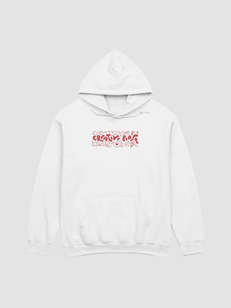 CREATIVE CHAOS HOODIE - Red txt product image (6)