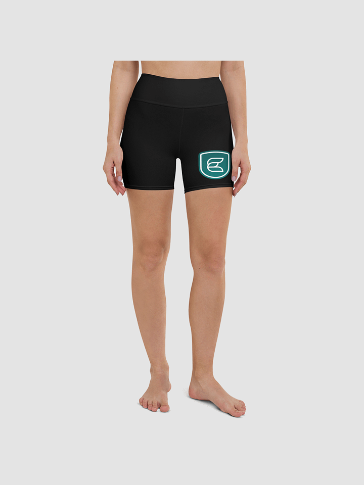 [Empower Mind Body Soul] All-Over Print Yoga Shorts product image (9)