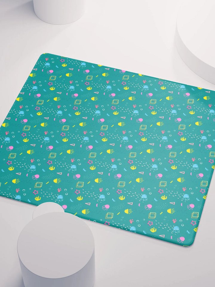 Shifty Seas pattern gaming mousepad product image (1)