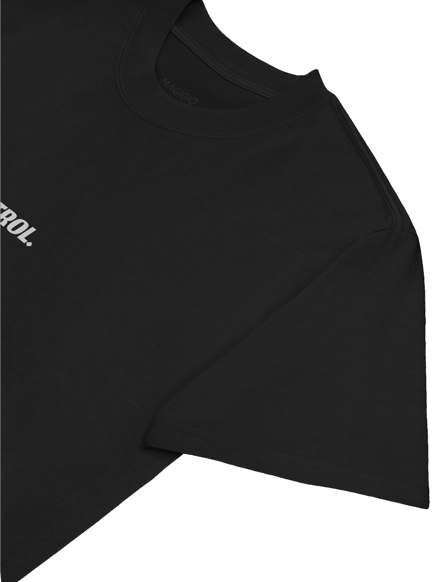 Magigio Death of Chance “Control” Oversized Faded Tee (White) product image (5)