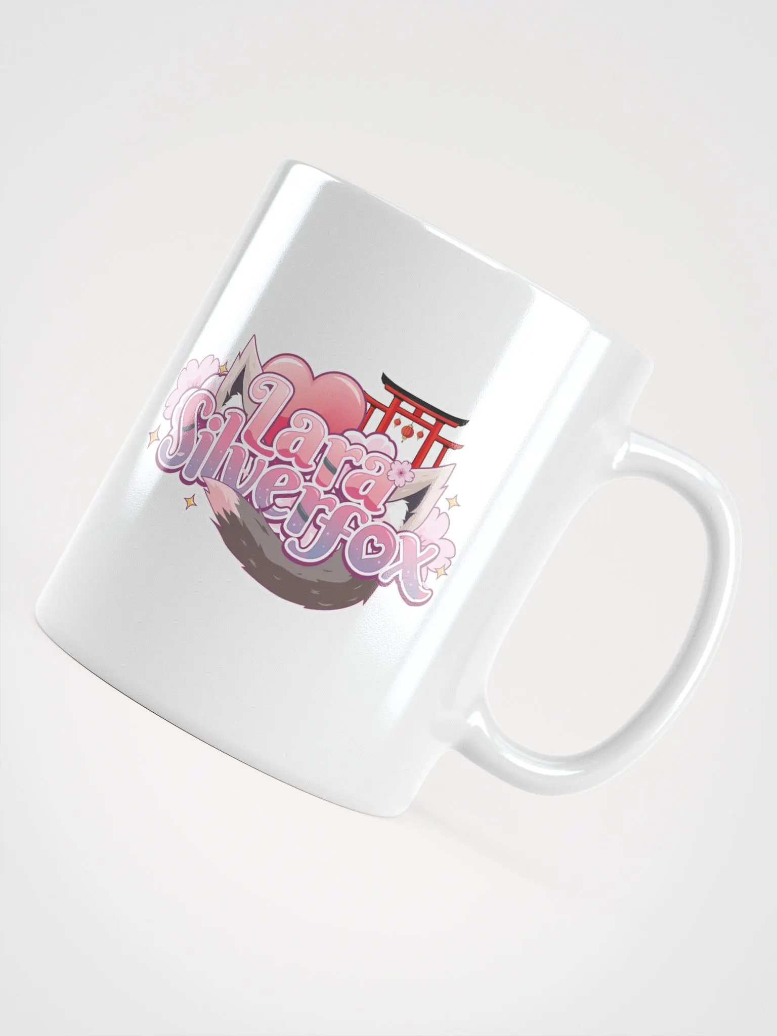 Lara Silverfox VTuber - Logo Mug V1 product image (4)