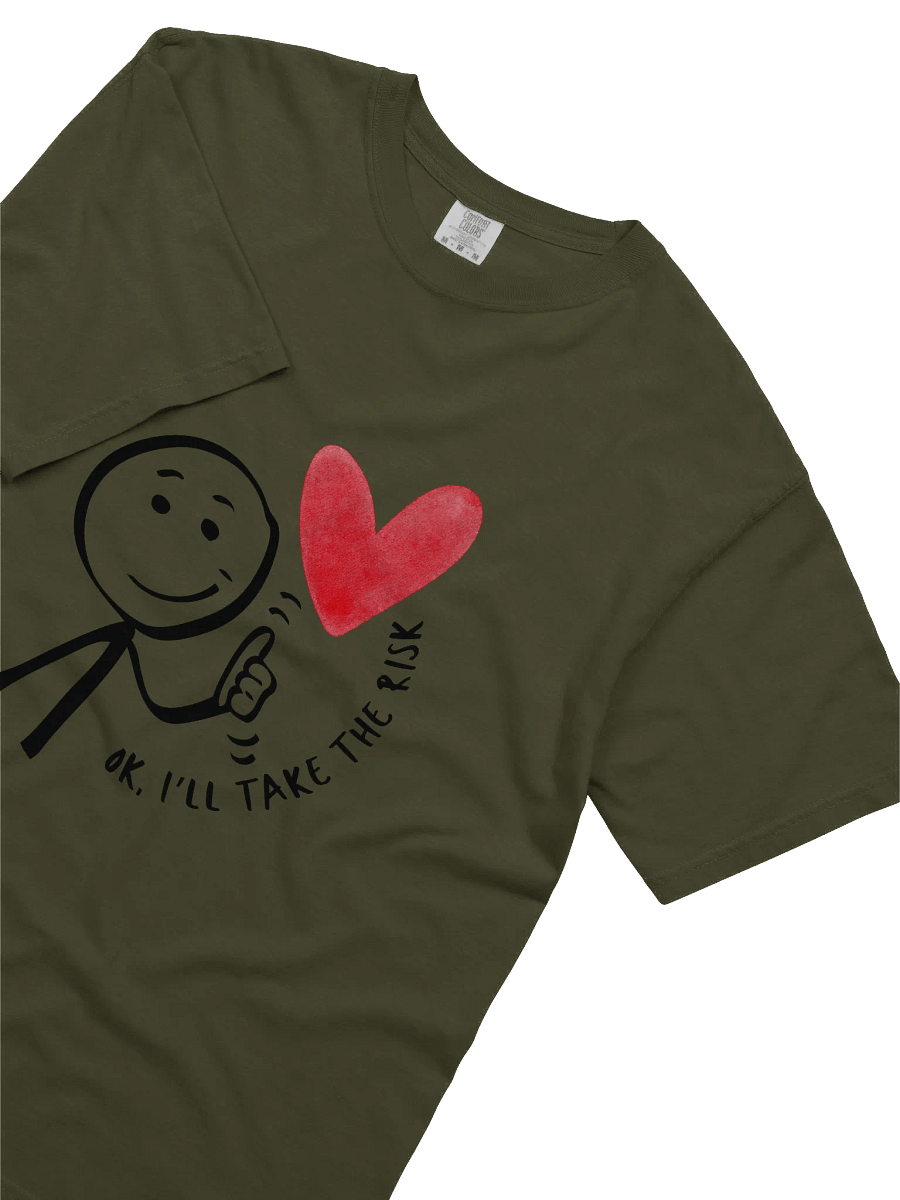 Ok, I'll Take the Risk Heavyweight T-Shirt product image (31)