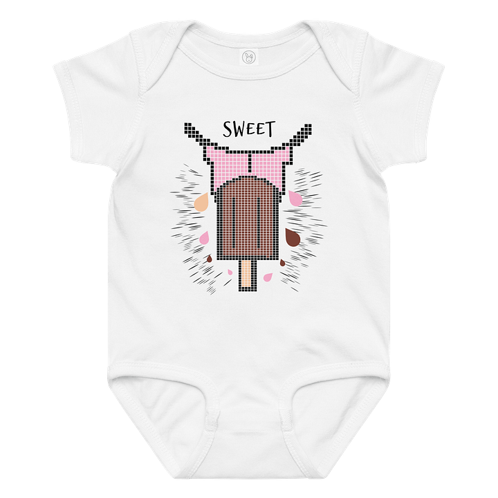 Sweet Pixel Treat Baby Bodysuit product image (7)