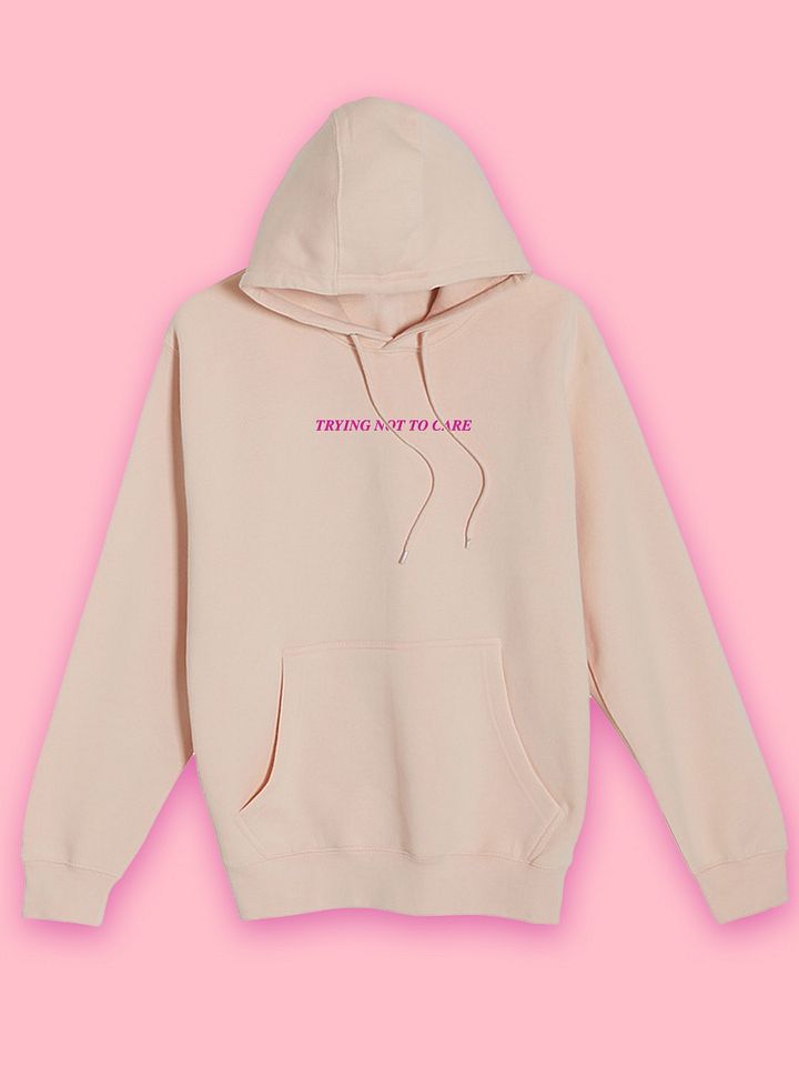 TNTC HOODIE- PALE PINK product image (1)