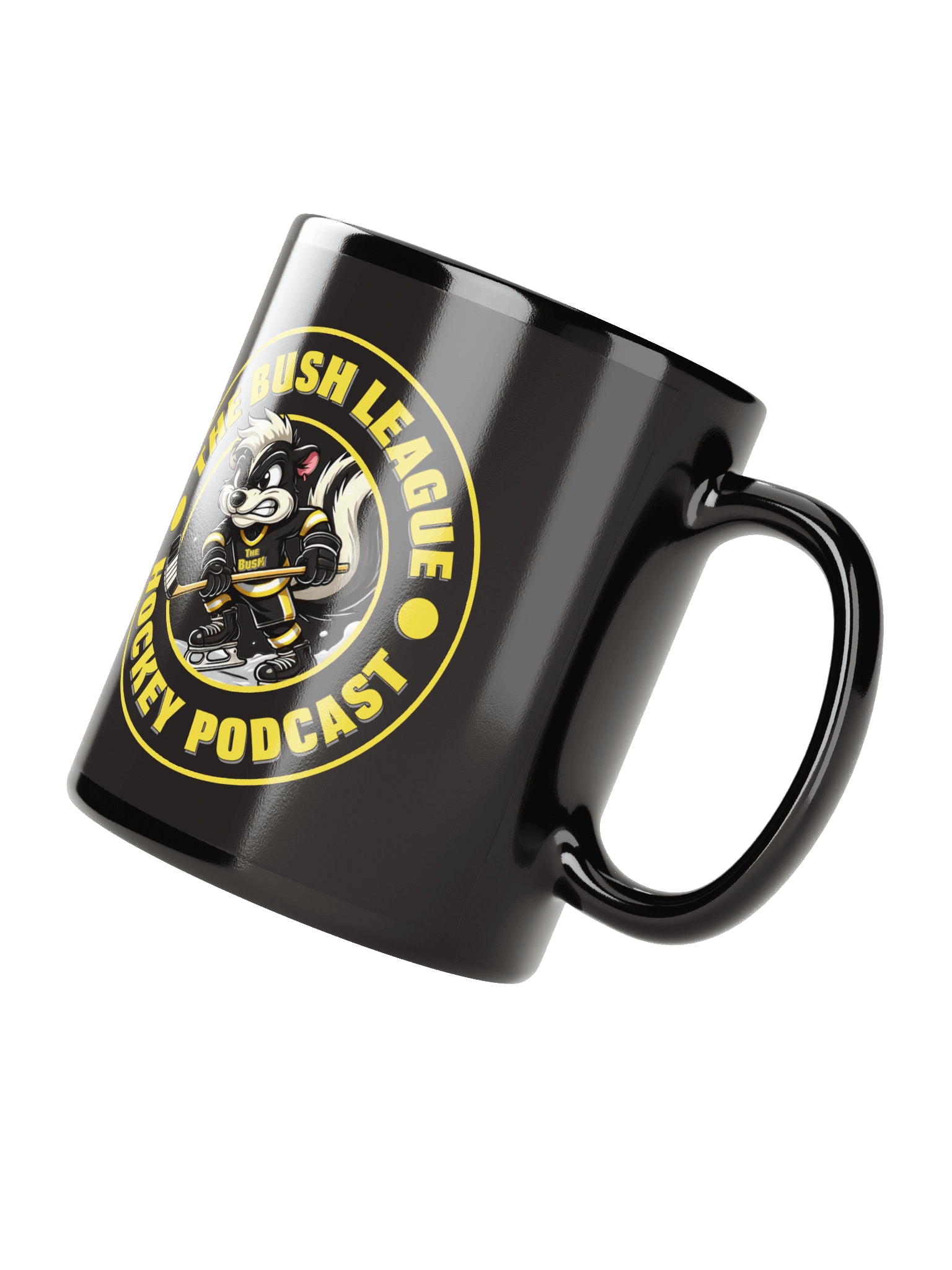 The Bush League Hockey Podcast – Skunk Logo Mug product image (2)