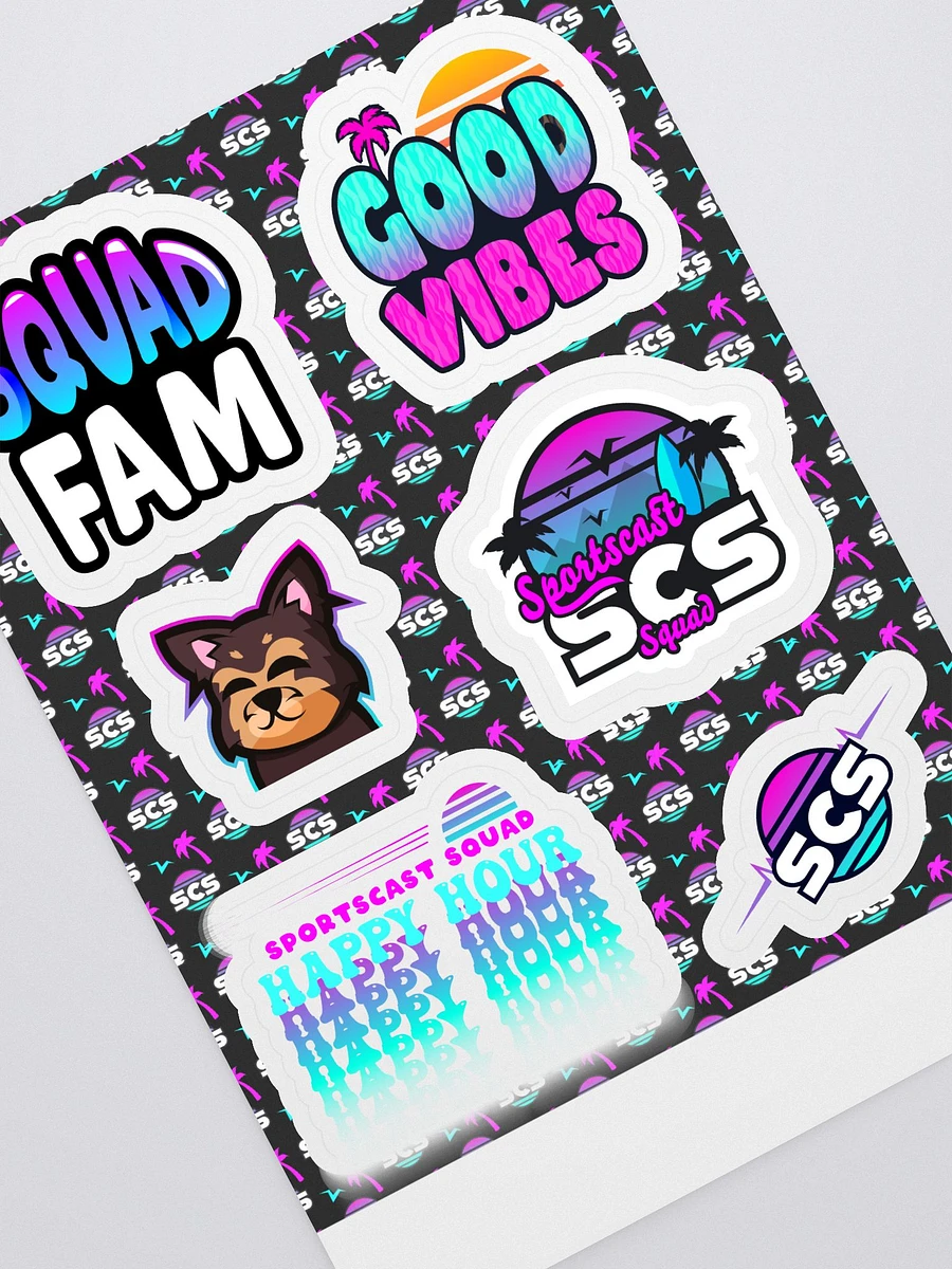 SCS STICKER SHEET product image (2)