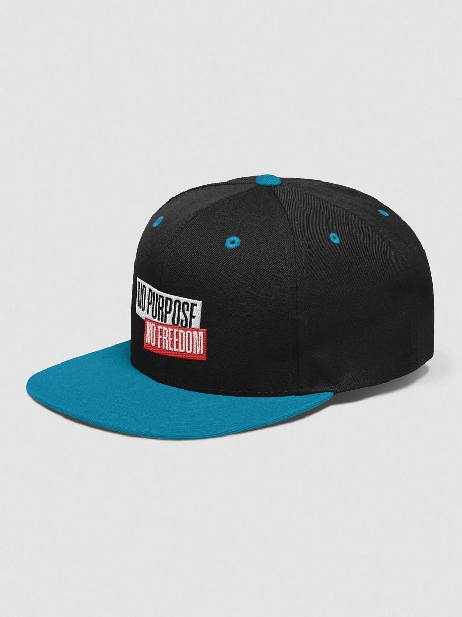 No Purpose No Freedom Snapback Cap | no purpose no freedom product image (32)