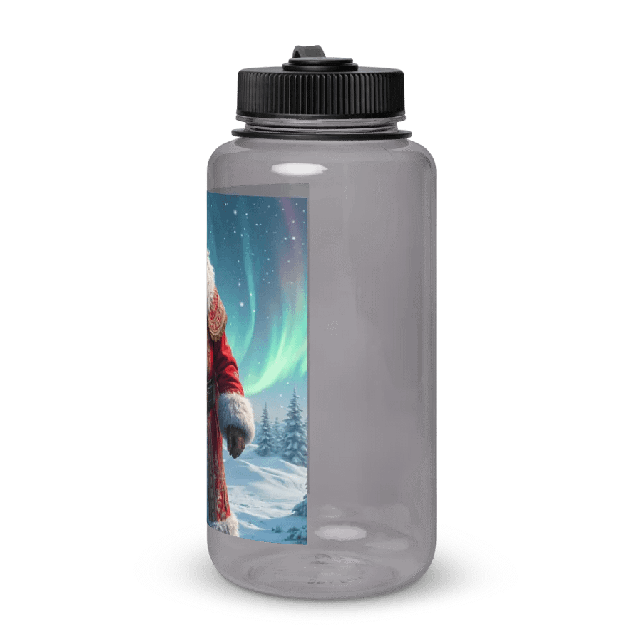Arctic Santa Wide Mouth Water Bottle product image (3)