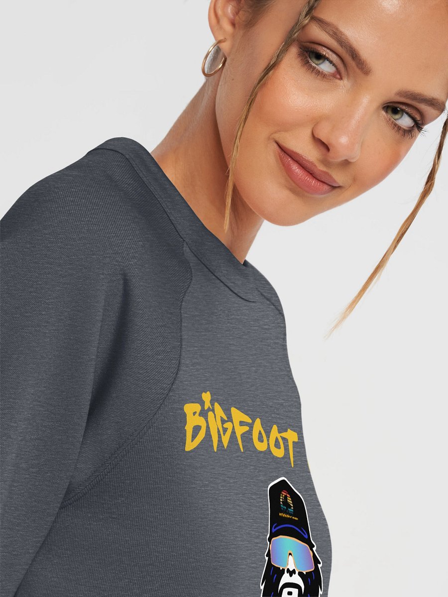 Destination Bigfoot Bronco Bigfoot Logo Bella+Canvas Unisex Sponge Fleece Raglan Sweatshirt (Multiple Colors Available) product image (31)