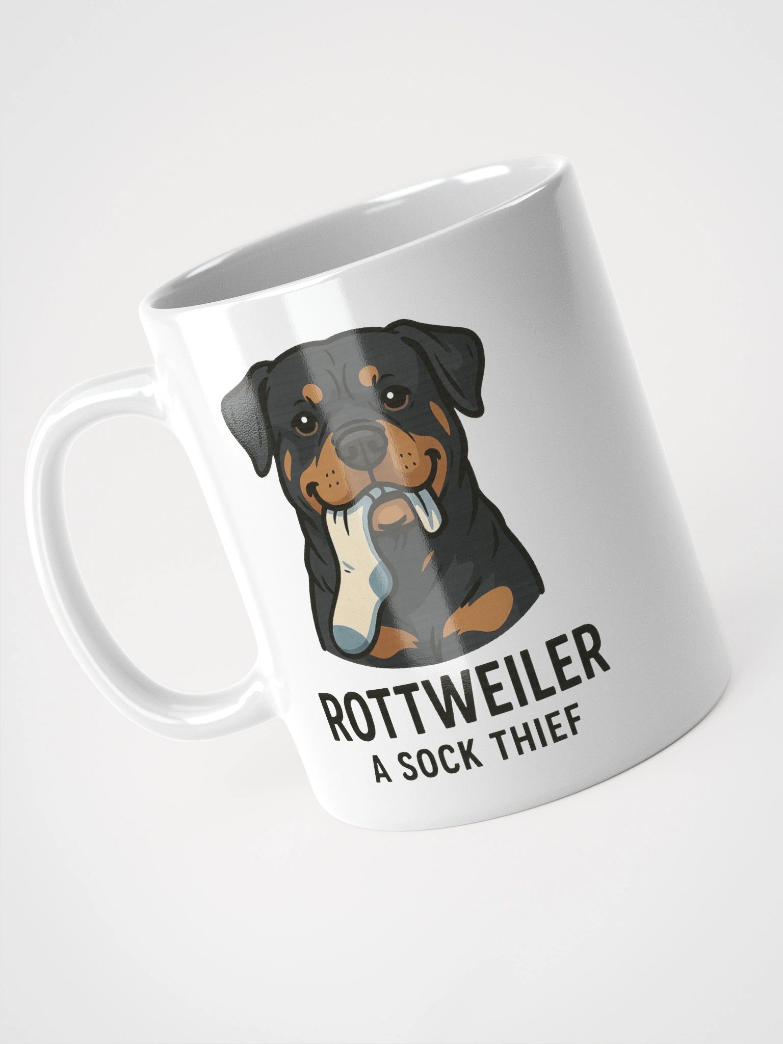 Rottweiler A Sock Thief Mug product image (3)