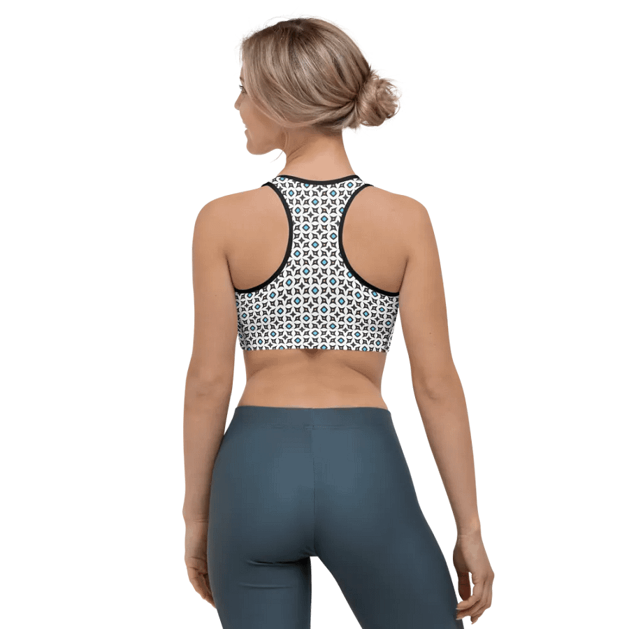 Trans Abstract (3) - Sports Bra product image (2)
