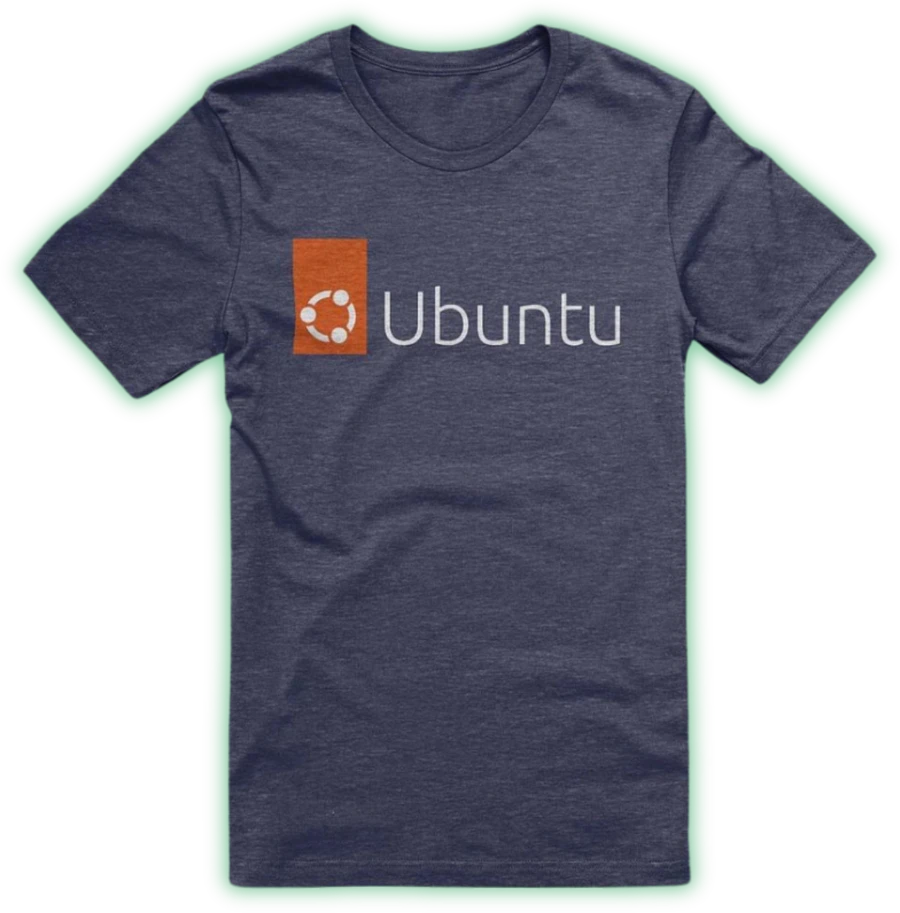 T-Shirt with Ubuntu Logo product image (1)