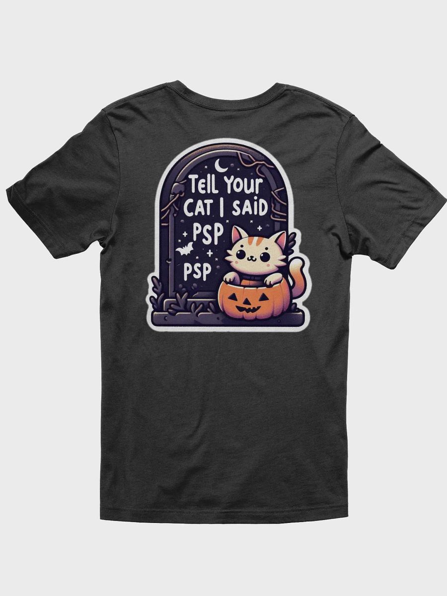 Elder Emo Spooky Emo PSP, PSP Cat T-Shirt (Unisex) product image (2)