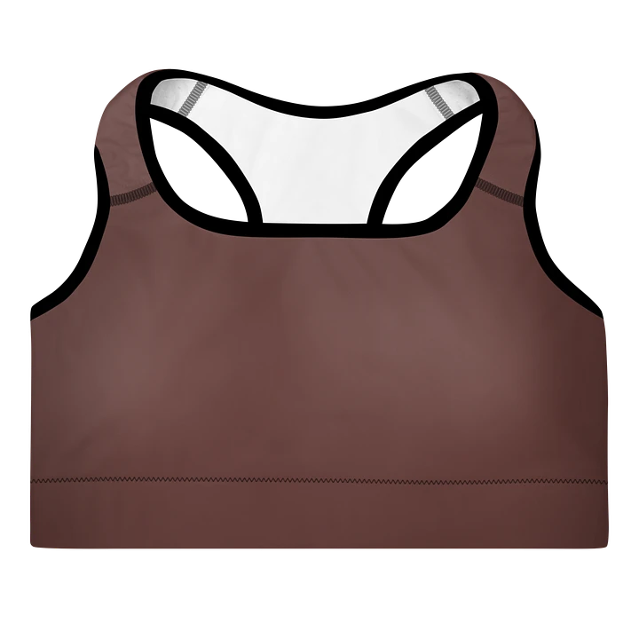 Maroon Muse Padded Activewear Sports Bra product image (1)