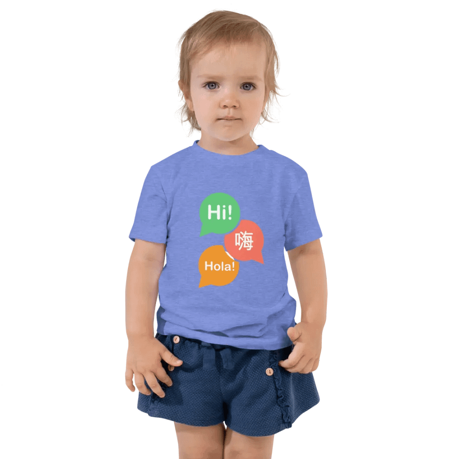 SELA Toddler T-Shirt - Multilingual product image (4)