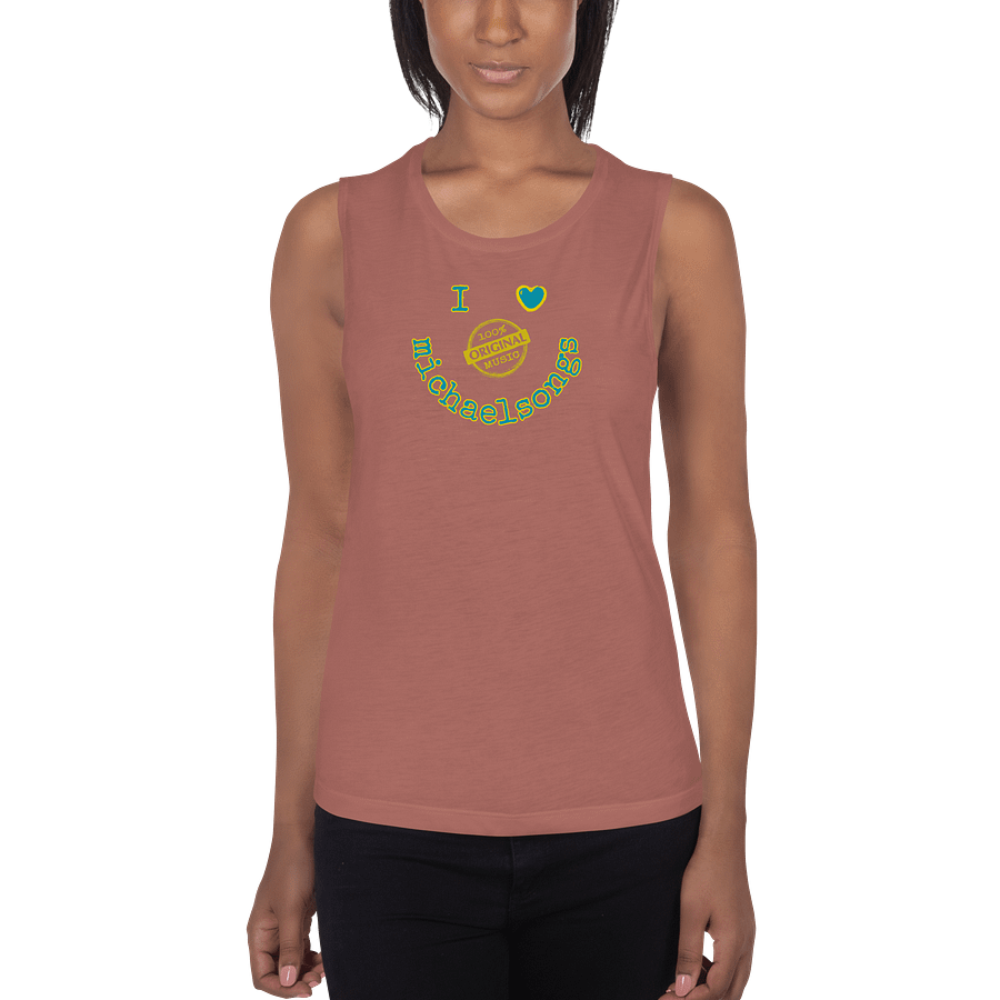 NEW!! flowy tank with smiley logo product image (3)
