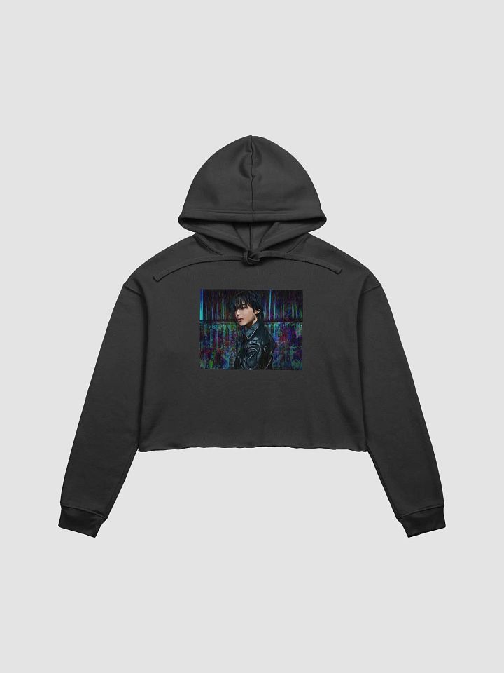 Cyber Jimin Crop Hoodie - Designed by Chimber product image (1)
