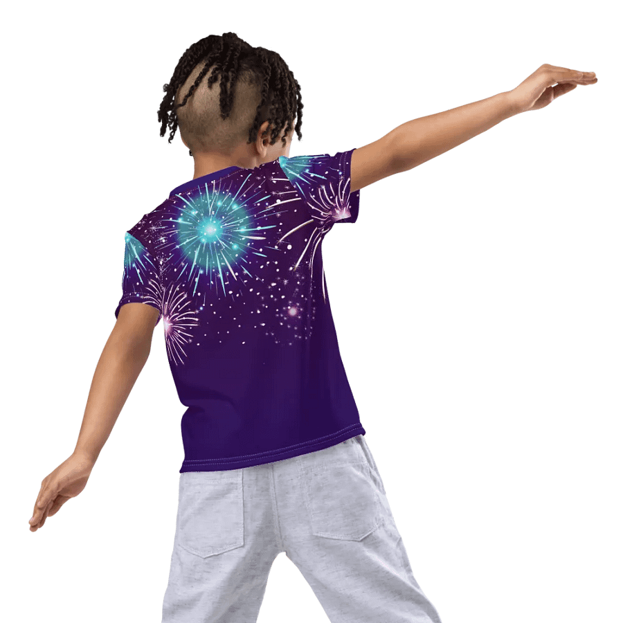 Festive Night Sky Kids T-Shirt product image (8)