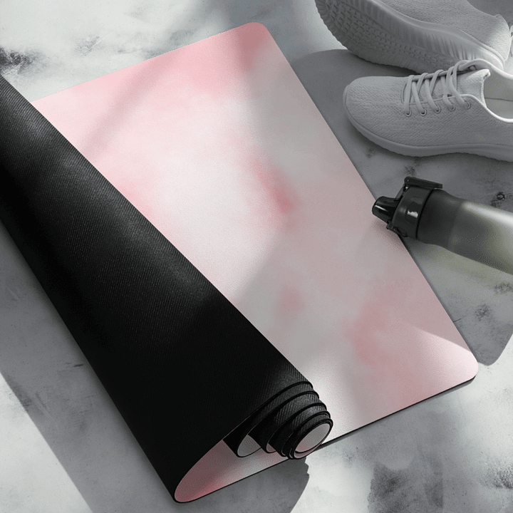 Pink and Purple Yoga Mat product image (2)