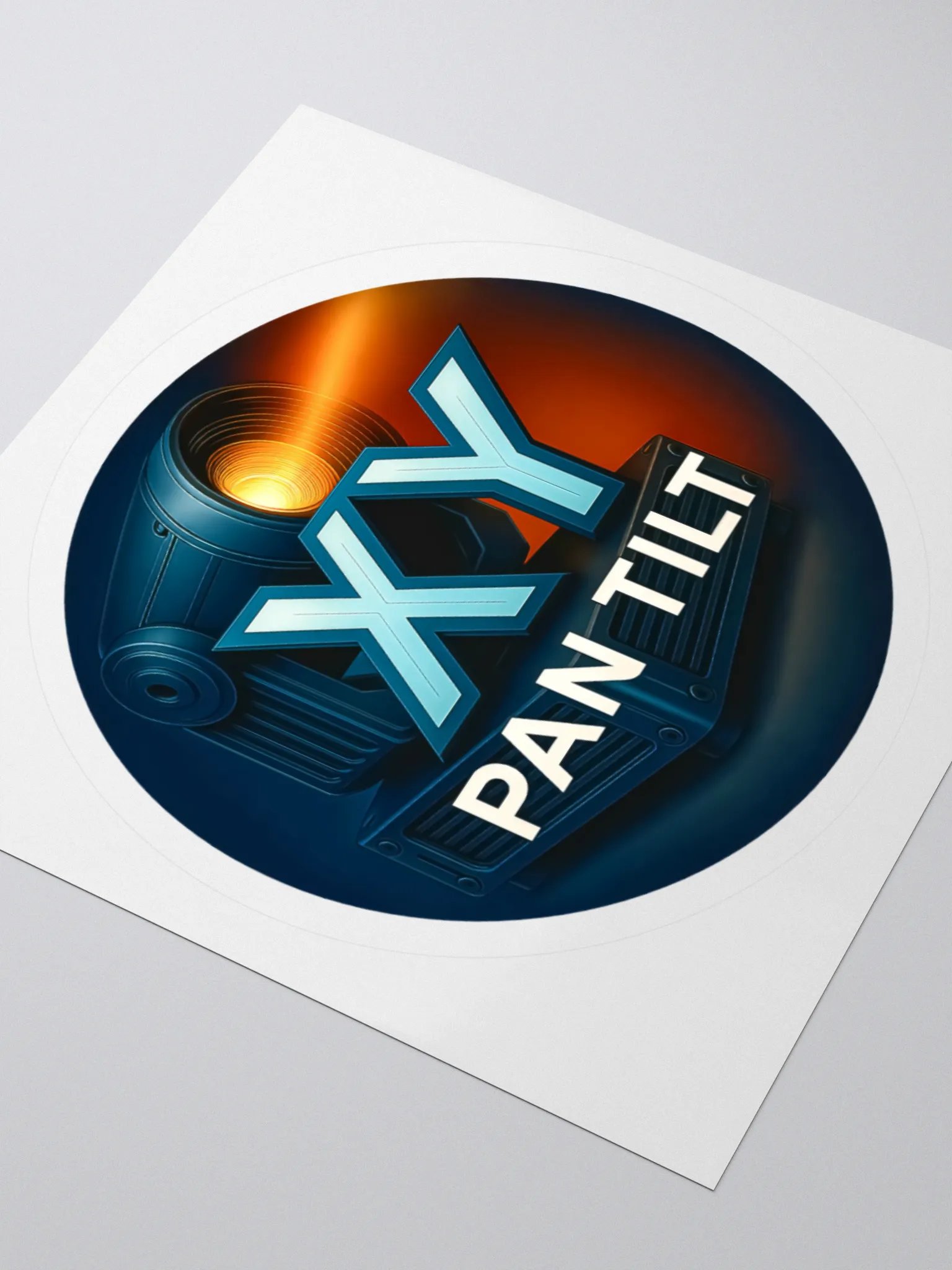 Illuminate Your Space with XY PAN TILT Moving Head Light Stickers product image (9)